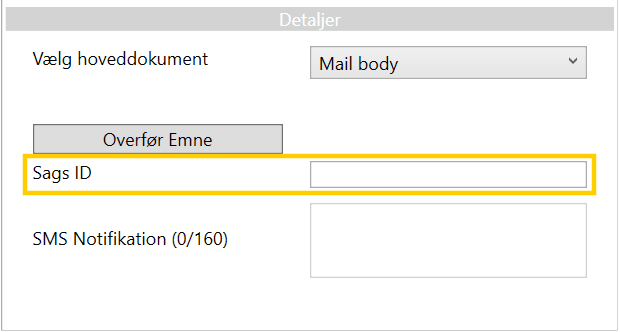 Hide Case ID